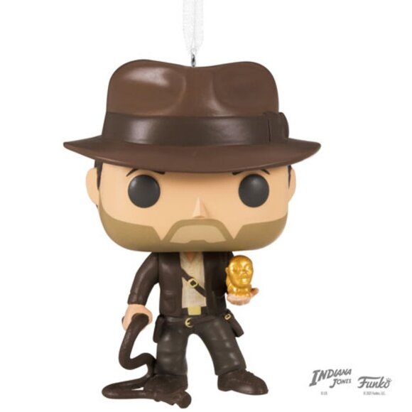 Indiana Jones Funko Figure Raiders of the Lost Ark Harrison Ford NIB Ornament - Picture 1 of 5